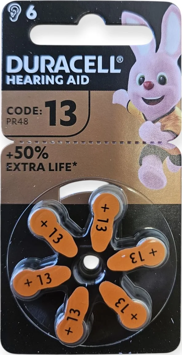 Duracell Gehoorapparaat Batterijen 13 6 stuks
