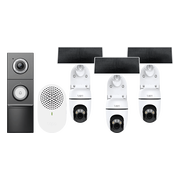 TP-Link Tapo C610 Solar Kit 3-Pack + D235 Smart Battery & Wired Doorbell