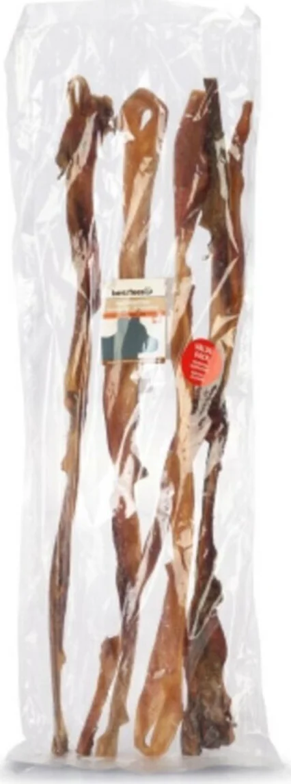Beeztees Runderkophuid - Hondensnack - Voordeel - 80 cm 5 stuks