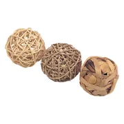 Rosewood Trio Of Fun Balls 8 cm
