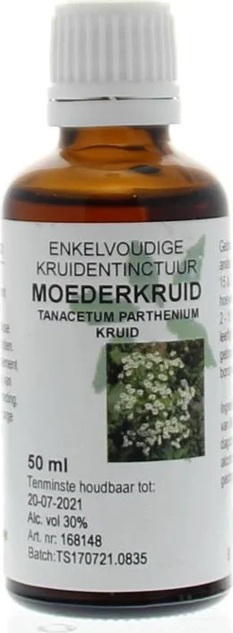 Cruydhof Tanacetum Parthenium Hrb/Moederkruid Druppels 50ML