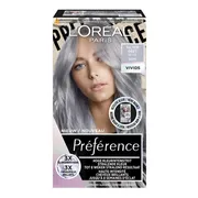 L'Oréal Preference Vivids Permanente Haarkleuring 10.112 Silver Grey