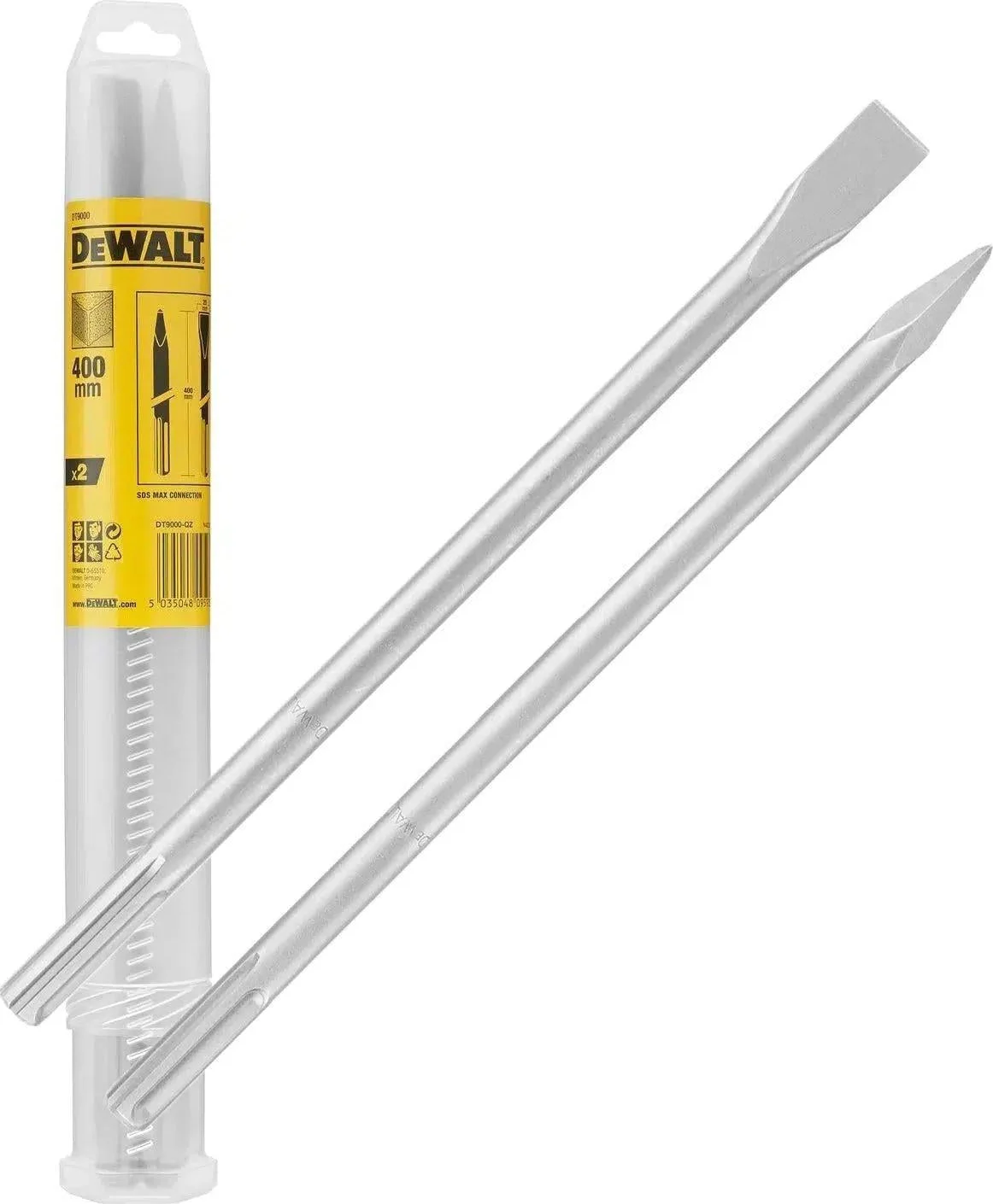 DeWALT DT9000 2-Delige Beitelset SDS-Max