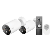 TP-Link Tapo C460 Duo Pack + D235 Smart Battery & Wired Doorbell