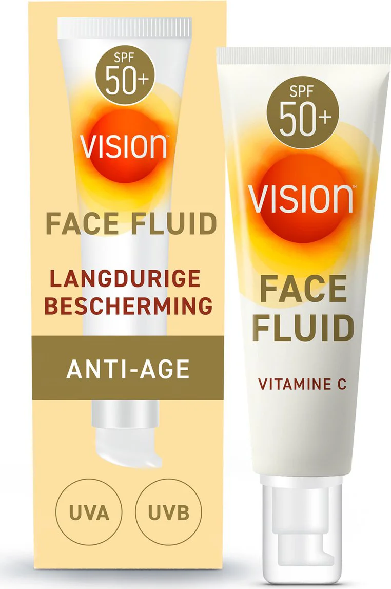 Vision Zonnebrand Face Fluid SPF 50+ 50 ml