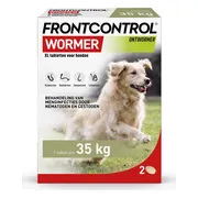 Frontcontrol Wormer Ontworming Tabletten Hond XL 2 tabletten
