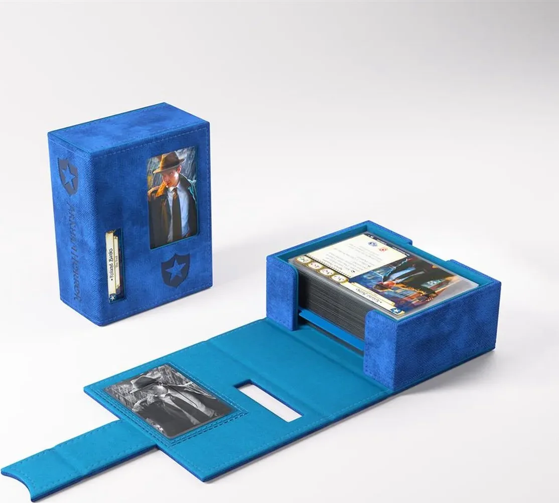 Arkham Horror Investigator Deck Box Guardian Blue