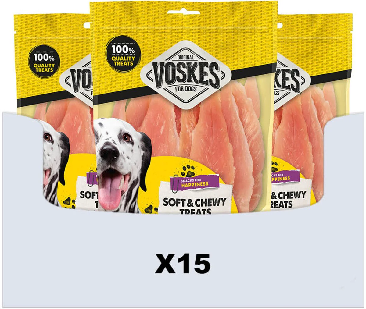 15x Voskes Kippenborst 400 gr