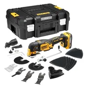 DeWALT DCS356E1T Accu multitool + accessoires 18V XR 1.7Ah POWERSTACK in TSTAK