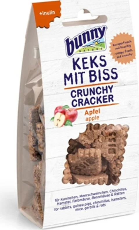 Bunny Nature Crunchy Cracker Appel 50 gr