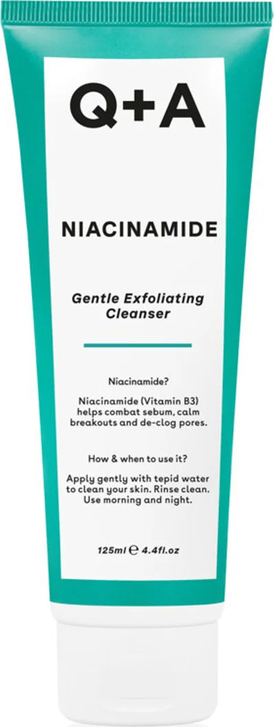 Q+A Niacinamide Exfoliating Cleanser 125 ml