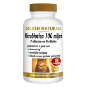 2x Golden Naturals Microbiotica 100 Miljard 45 vegacapsules