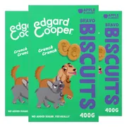 3x Edgard & Cooper Adult Biscuit Appel & Blueberry 400 gr