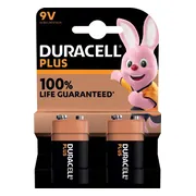 20x Duracell Alkaline Batterijen Plus 100 9V