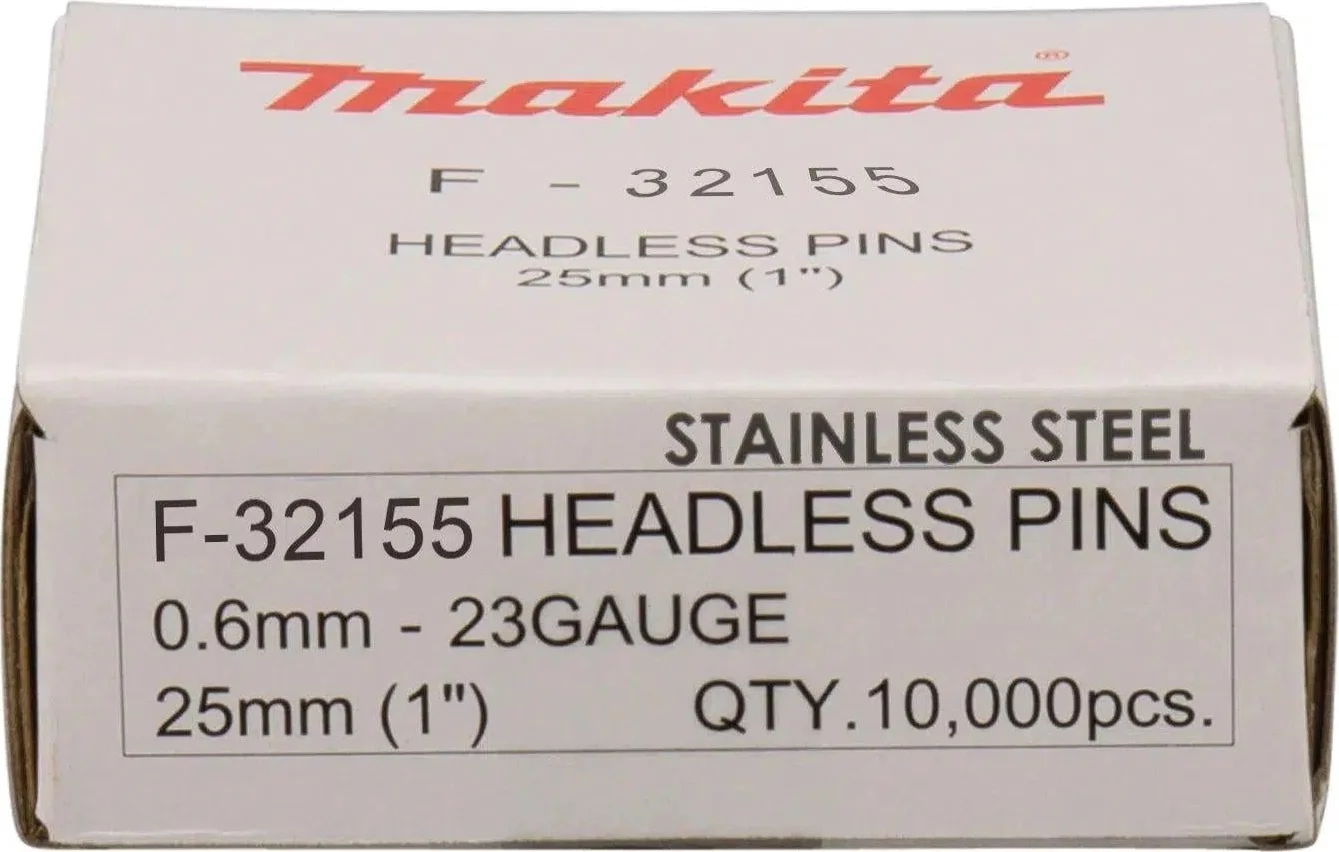 Makita F-32155 Pin 25mm RVS VE=10000