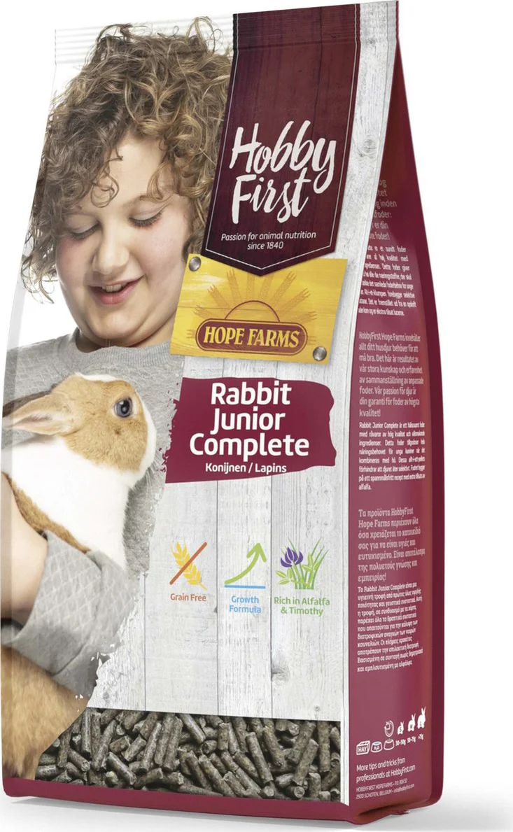 HobbyFirst Hope Farms Konijn Junior Complete 1,5 kg