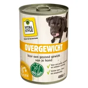 Vitalstyle Hondenvoer Blik Overgewicht 400 gr