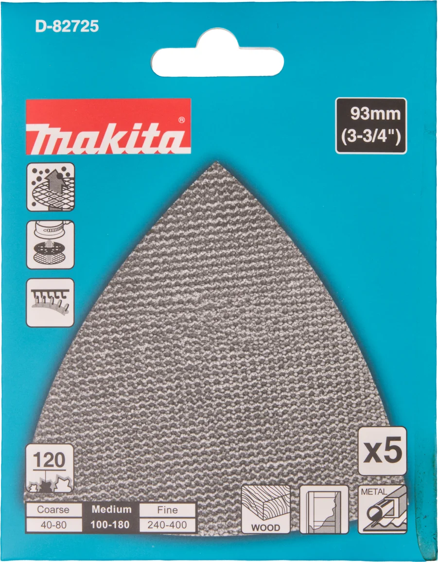Makita D-82725 Delta schuurgaasvel 3-K 94 mm A120