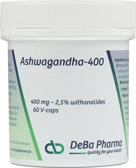 DeBa Pharma Ashwagandha-400 Capsules 60VCP