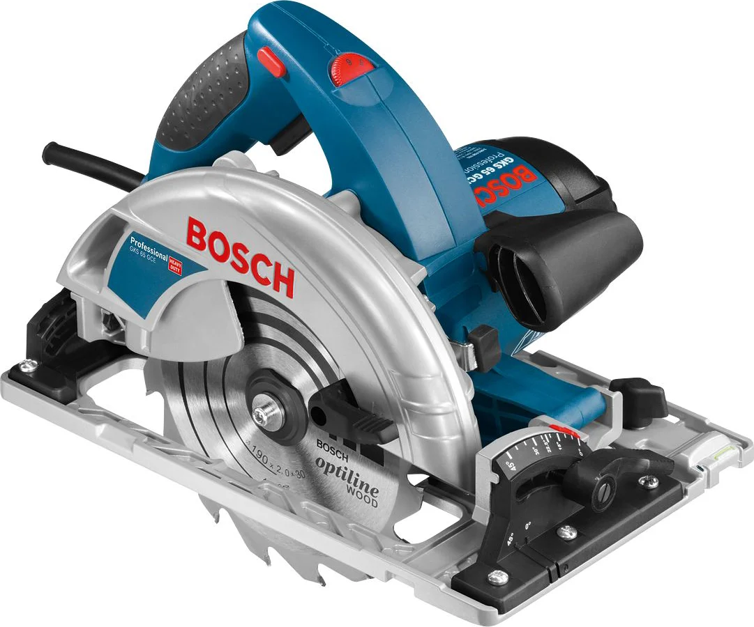 Bosch Professional GKS 65 GCE JK Cirkelzaag 190mm 1800W - 0601668907