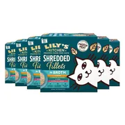 6x Lily's Kitchen Kattenvoer Nat Shredded Fillets Multipack 8x70 gr