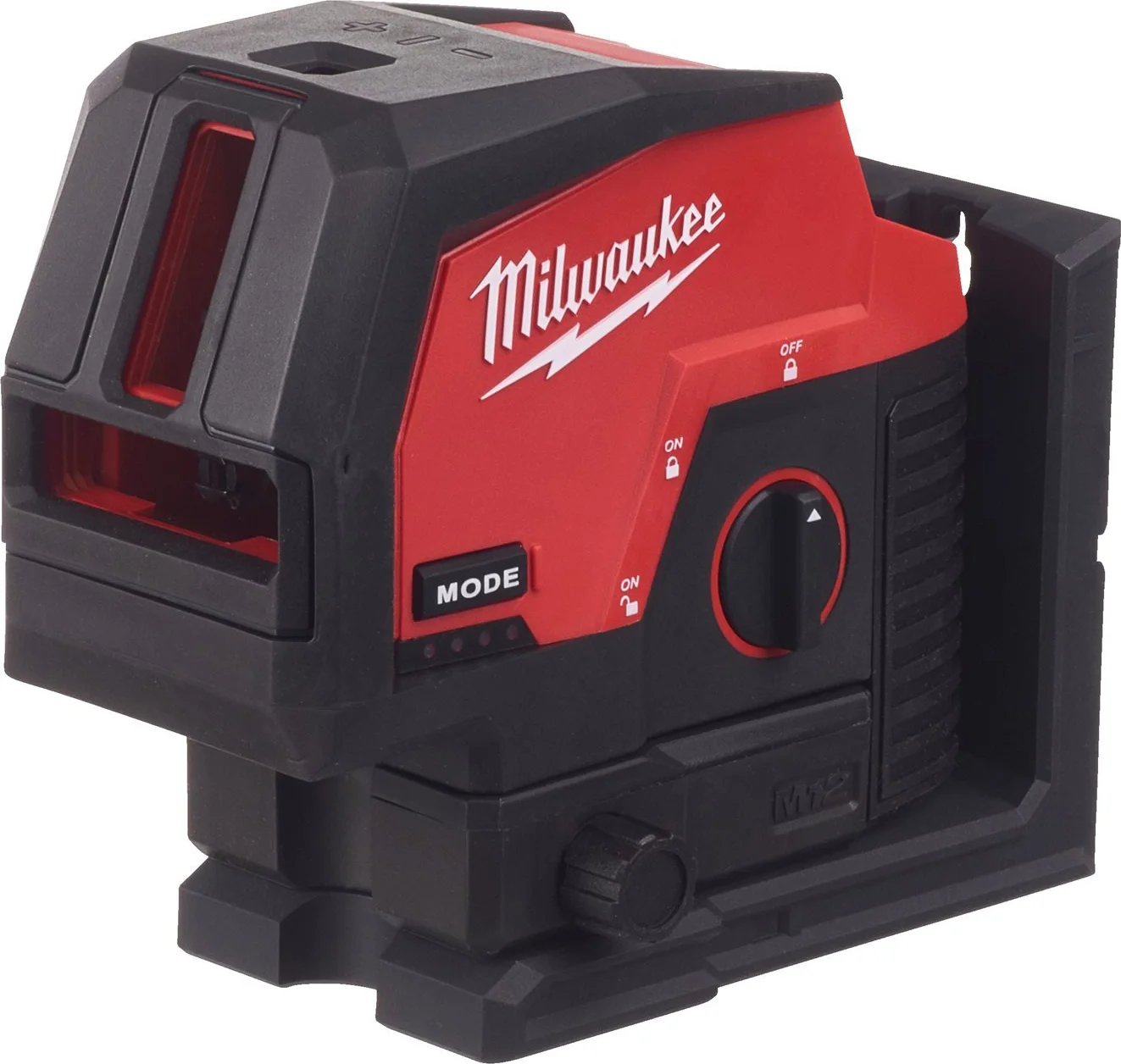 Milwaukee M12 CLLP-0C Punt- en kruislijnlaser groen 12V Basic Body in koffer - 4933478101