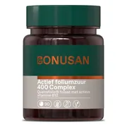 Bonusan Actief foliumzuur 400 Complex Tabletten 90TB