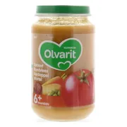 Olvarit 6m+ Tomaat Rundvlees Aardappel Wortel 200GR
