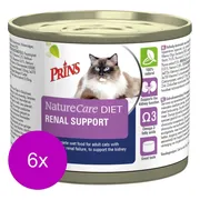 6x Prins NatureCare Diet Kattenvoer Nat Renal Support 200 gr