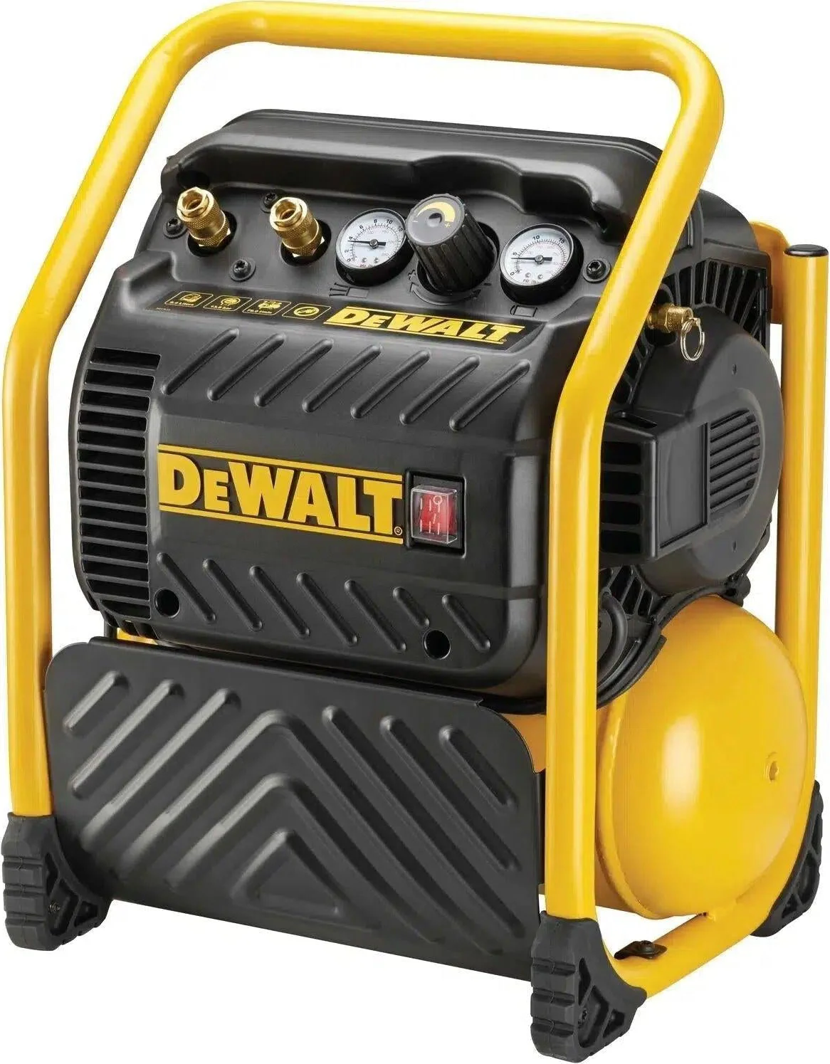 DeWALT DPC10QTC Compressor 10L 1,75pk + 10m slang