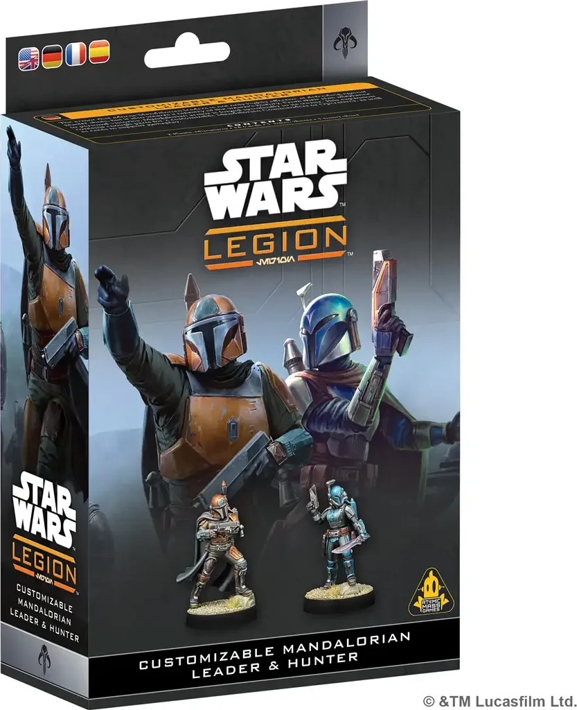 Star Wars: Legion - Cust Mandalorian leader & Hunter