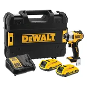 DeWALT DCF809D2T Accu slagschroevendraaier 190Nm 18V XR 2.0Ah in TSTAK