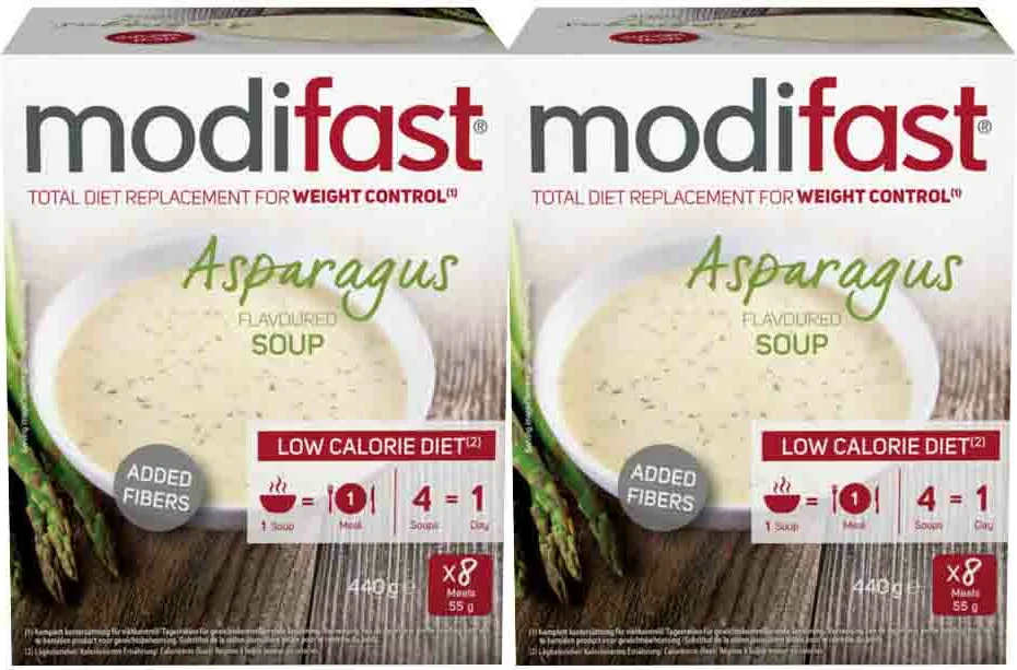 2x Modifast Weight Control Soep Asperge 440 gr