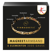 Lucovitaal Yinmagnetic Magneet Armband Goud