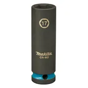 Makita E-16477 Impact Black Krachtdop 1/2" lang | 17 mm