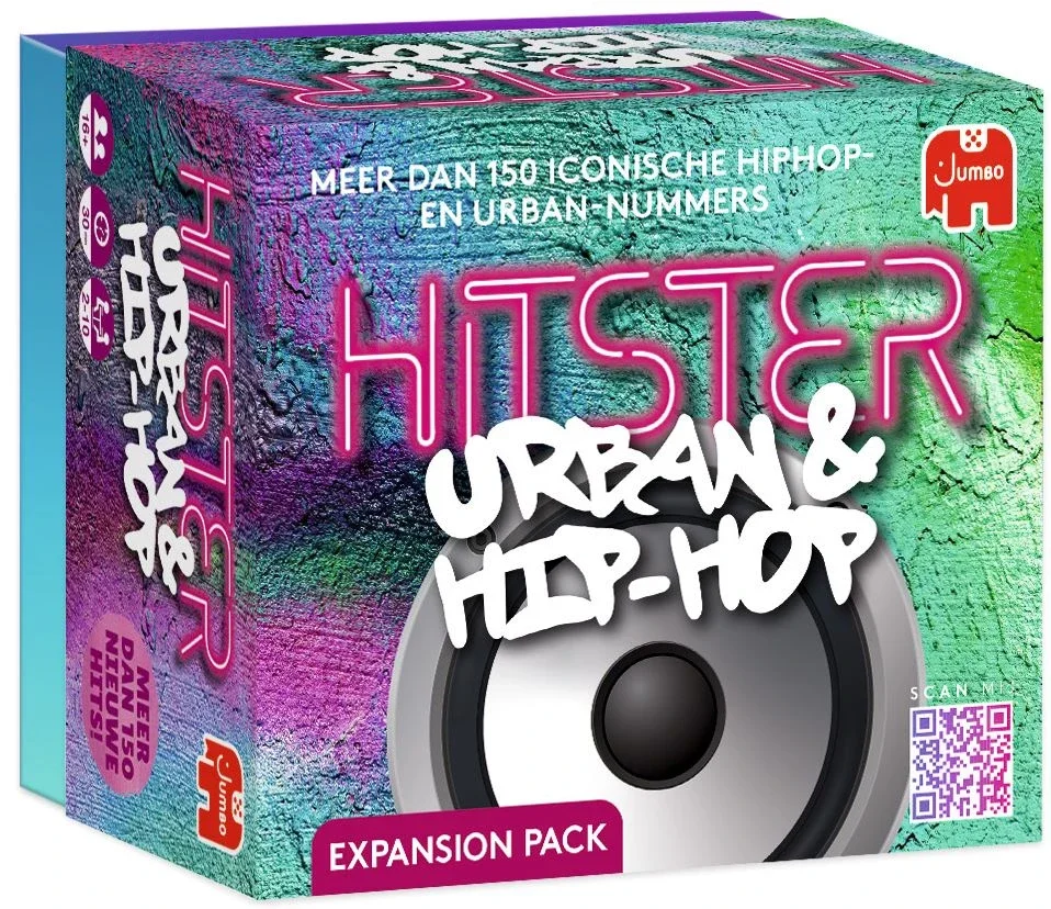 Jumbo Hitster Urban & Hip-Hop – Muziekspel Uitbreiding – Hiphop & R&B – Partyspel – Actiespel