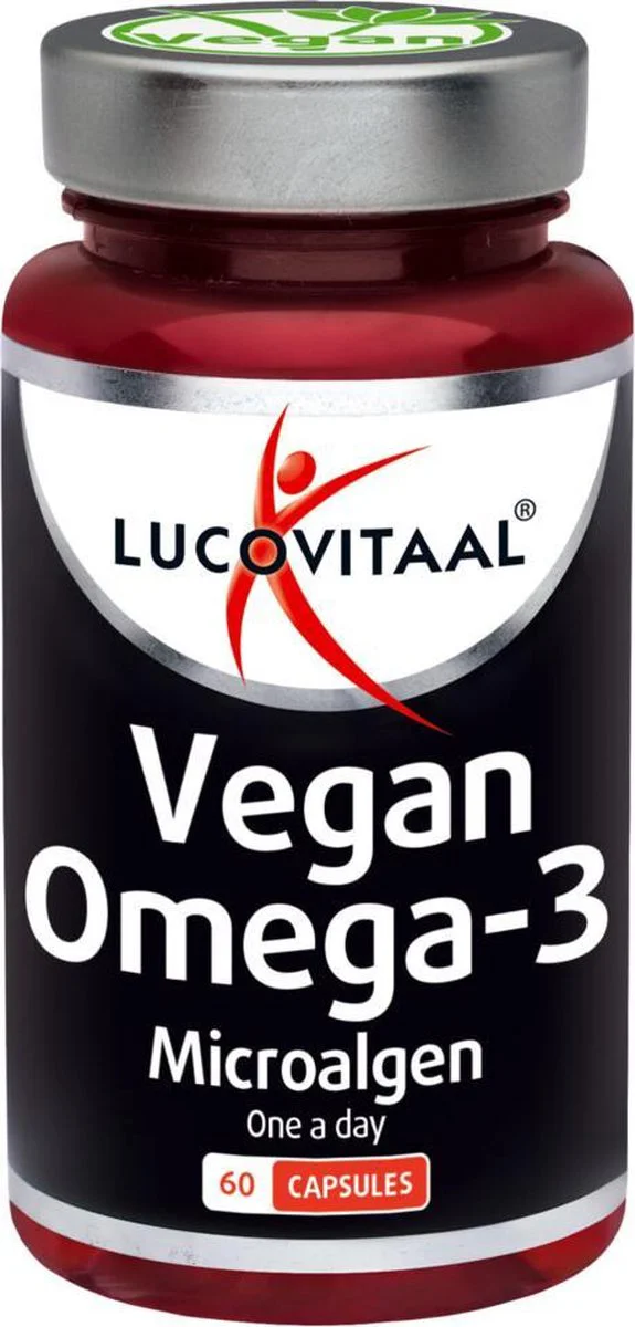 Lucovitaal Vegan Omega-3 Microalgen 60 capsules