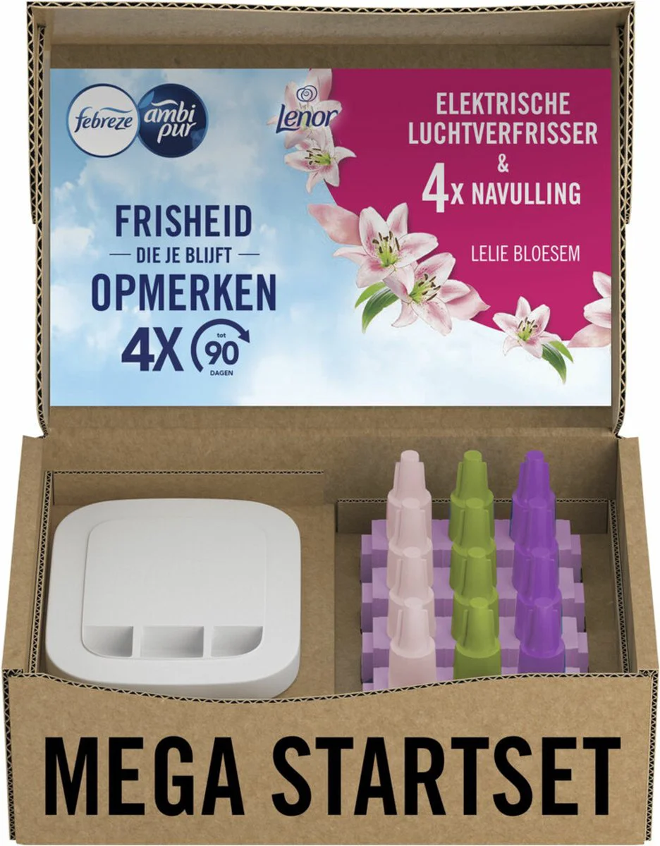 Ambi Pur Elektrische Luchtverfrisser Lelie Bloesem 1 set