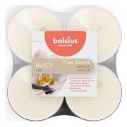 Bolsius True Scents Vanilla Maxi Waxine 8ST