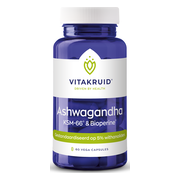 Vitakruid Ashwagandha KSM-66 & Bioperine 60 vegacapsules