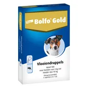 Bolfo Gold Anti Vlooiendruppels Hond 4 - 10 kg 4 pipetten