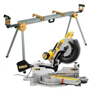 DeWALT DWS780 Afkortzaag met XPS + DE7023 Onderstel