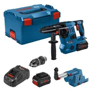 Bosch Professional GBH 18V-28 CF Accu combihamer SDS-Plus 3,3J + snelwisselboorkop + stofafzuiging 18V 8.0Ah in koffer - 0611921003