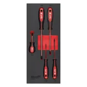 Milwaukee TOOLGUARD™ Foam inlay Tri-Lobe schroevendraaierset Philips 5-delig - 4932492393