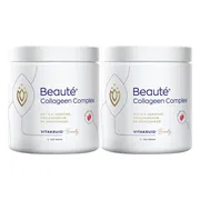 2x Vitakruid Beauté® Collageen Complex Rood Fruit 153 gr