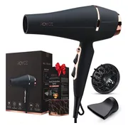 Royce Styling Ionen Föhn met Diffuser – voor Krullen & Stijl haar - Haardroger – Ionische Haarfohn met Heat Protection Spray - Fohnborstel
