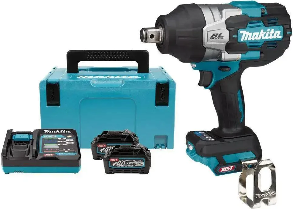 Makita TW001GD201 Accu slagmoersleutel 1800Nm 3/4" frictiering XGT 40V Max 2.5 Ah in Mbox