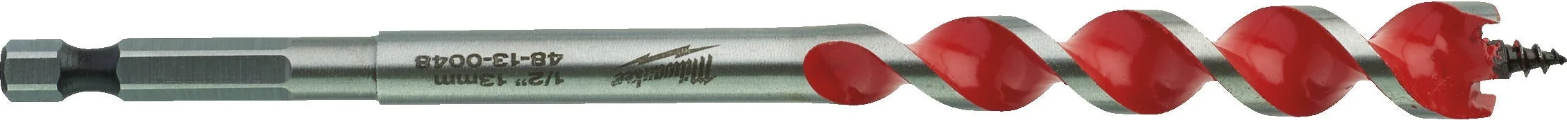 Milwaukee Zelfvoedende houtboor 1/4" HEX 13 x 165 mm - 4932479471