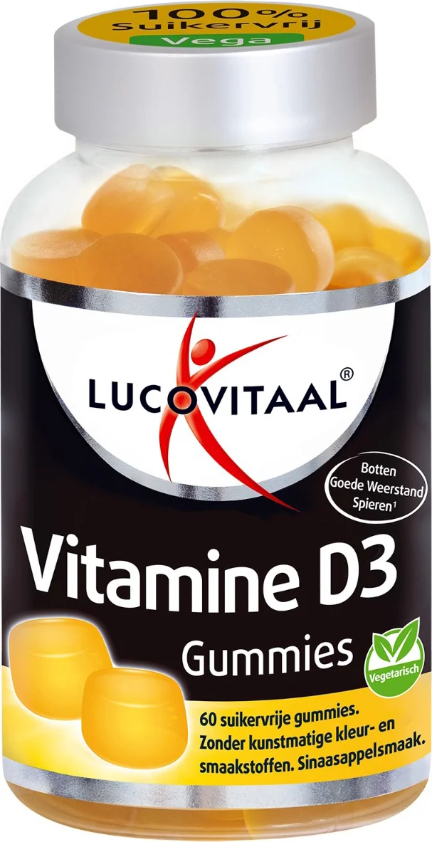 Lucovitaal Gummies Vitamine D3 60 gummies