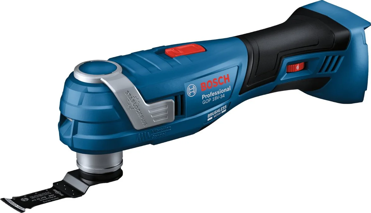 Bosch Professional GOP 18V-34 Accu multitool 18V Basic Body - 06018G2001